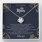 To My Badass Mom Necklace