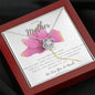 To Our Mother Necklace - Pink Rose